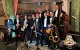 Het Jazz & Swing Orchestra van Bert bradsma. Foto CTJH